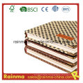 Leather Cover Paper Notebook for Promotional Gift